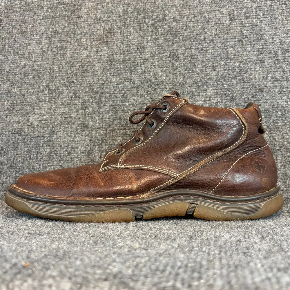 Dr. Martens Brown Leather AirWair Chunky Sole Casual Chukka Boots Men Size 12